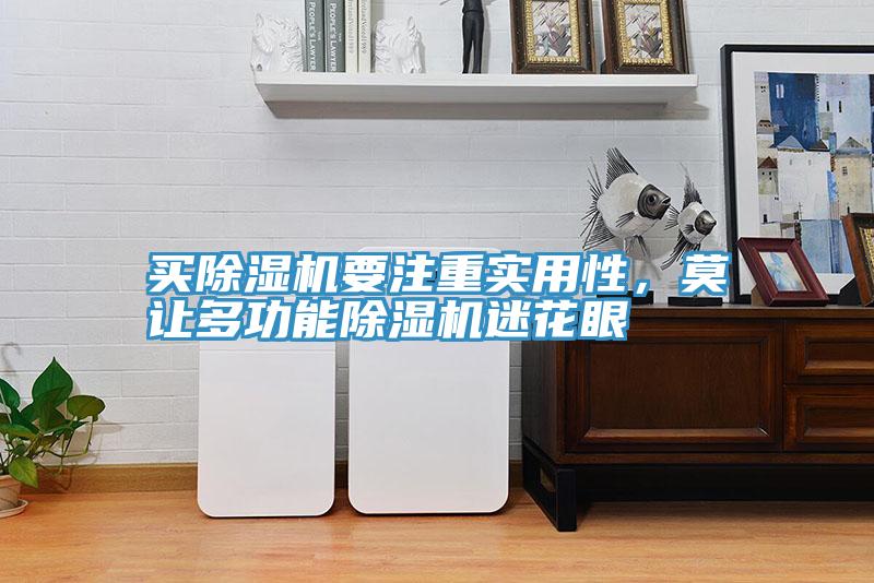 買除濕機(jī)要注重實(shí)用性，莫讓多功能除濕機(jī)迷花眼