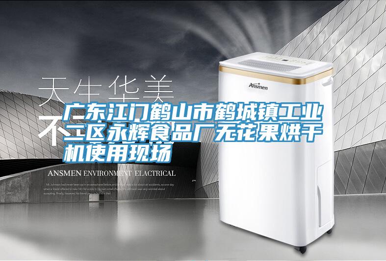 廣東江門鶴山市鶴城鎮(zhèn)工業(yè)二區(qū)永輝食品廠無花果烘干機使用現場
