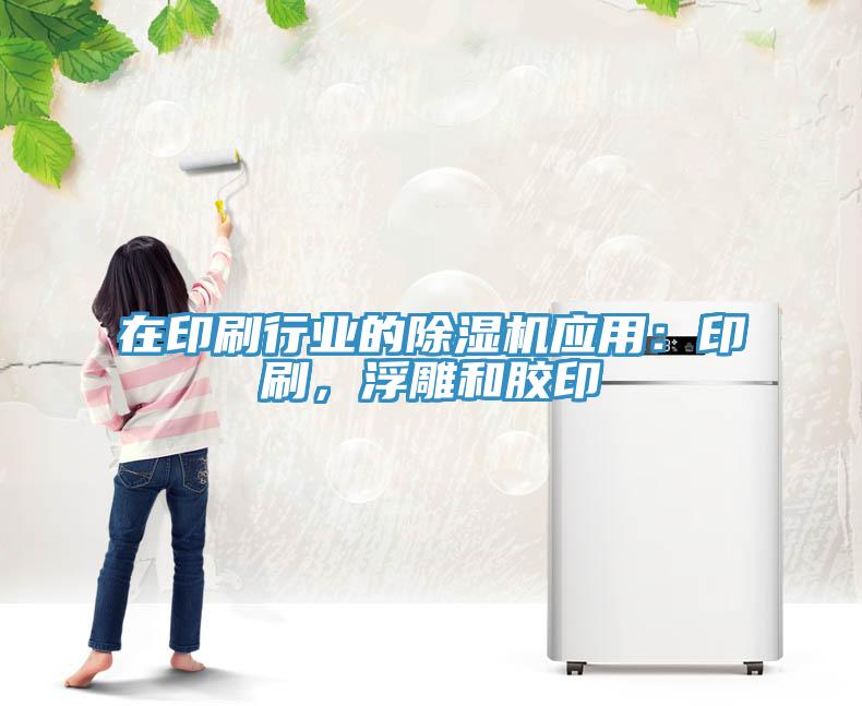 在印刷行業(yè)的除濕機(jī)應(yīng)用：印刷，浮雕和膠印