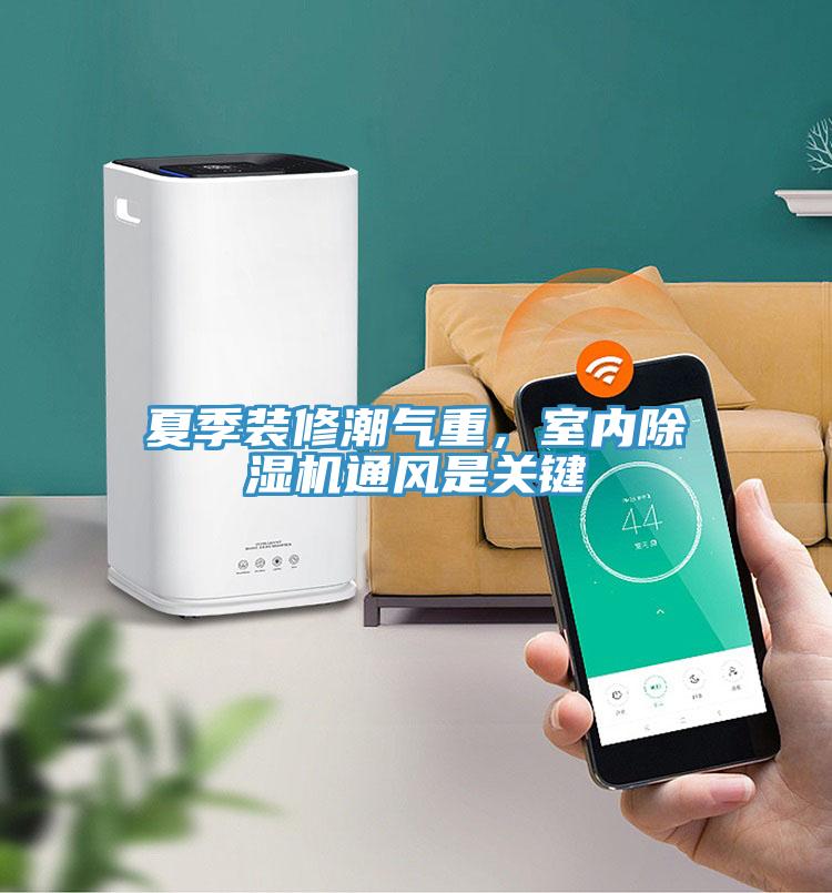 夏季裝修潮氣重，室內除濕機通風是關鍵