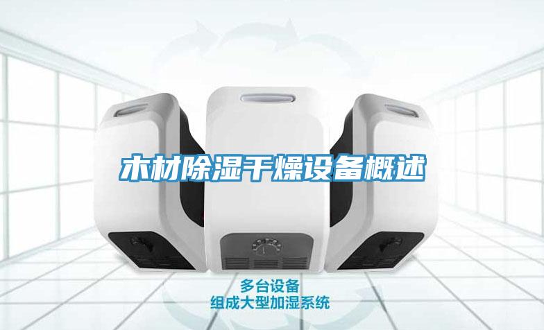木材除濕干燥設備概述