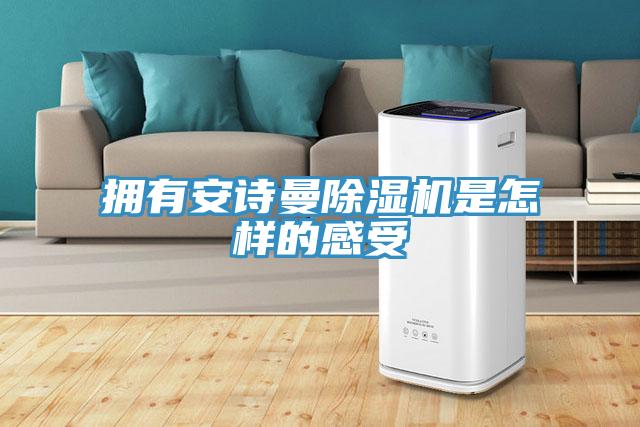 擁有安詩曼除濕機是怎樣的感受