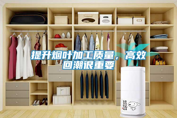 提升煙葉加工質(zhì)量，高效回潮很重要