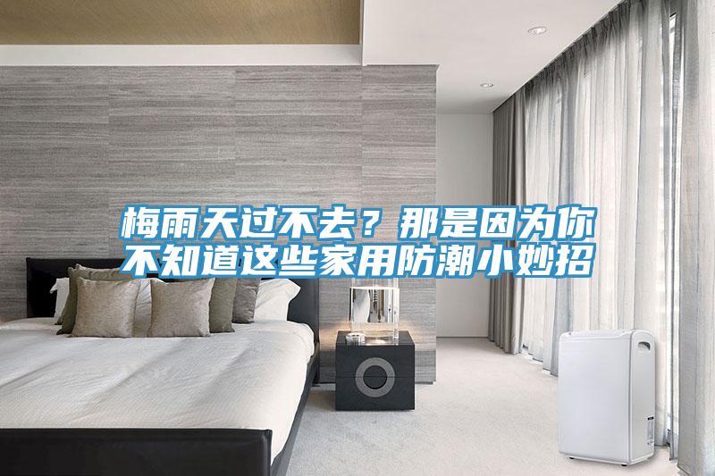 梅雨天過不去？那是因?yàn)槟悴恢肋@些家用防潮小妙招