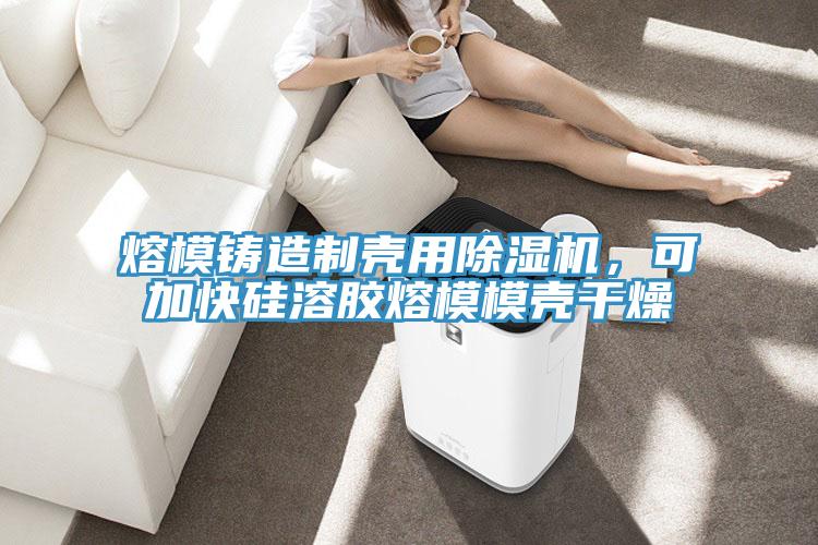 熔模鑄造制殼用除濕機(jī)，可加快硅溶膠熔模模殼干燥