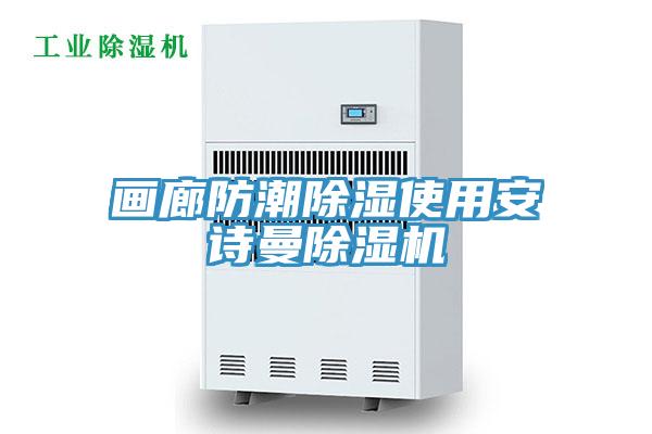 畫廊防潮除濕使用安詩曼除濕機