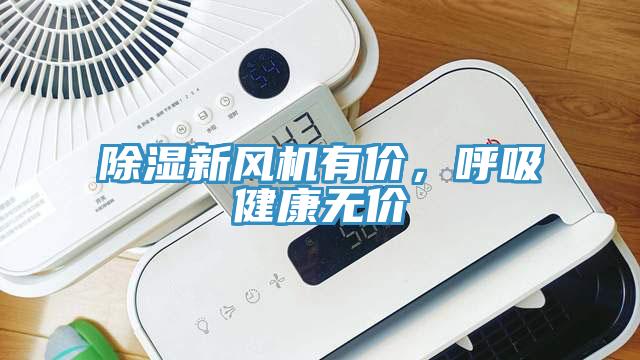 除濕新風(fēng)機(jī)有價(jià)，呼吸健康無(wú)價(jià)
