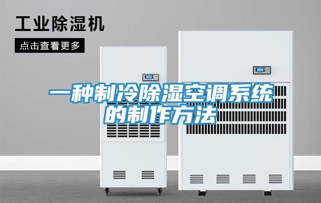 一種制冷除濕空調系統(tǒng)的制作方法