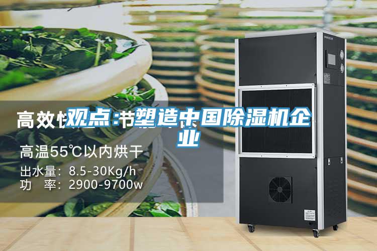 觀點(diǎn)：塑造中國(guó)除濕機(jī)企業(yè)