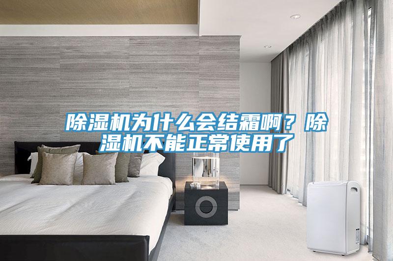 除濕機(jī)為什么會(huì)結(jié)霜?。砍凉駲C(jī)不能正常使用了
