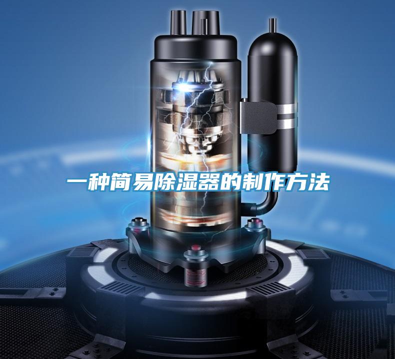 一種簡(jiǎn)易除濕器的制作方法