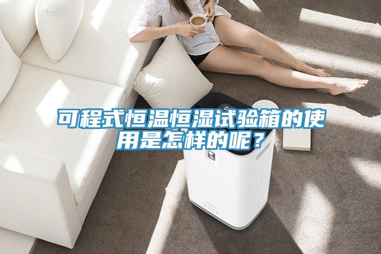 可程式恒溫恒濕試驗(yàn)箱的使用是怎樣的呢？