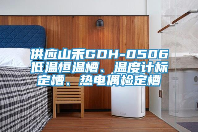 供應山禾GDH-0506低溫恒溫槽、溫度計標定槽、熱電偶檢定槽