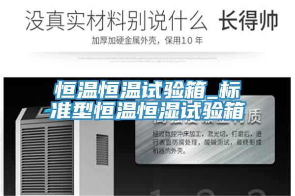 恒溫恒溫試驗(yàn)箱_標(biāo)準(zhǔn)型恒溫恒濕試驗(yàn)箱