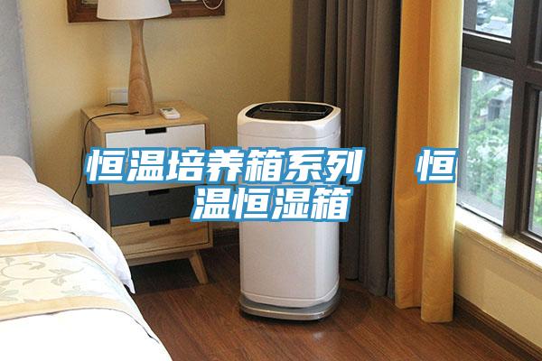 恒溫培養(yǎng)箱系列  恒溫恒濕箱