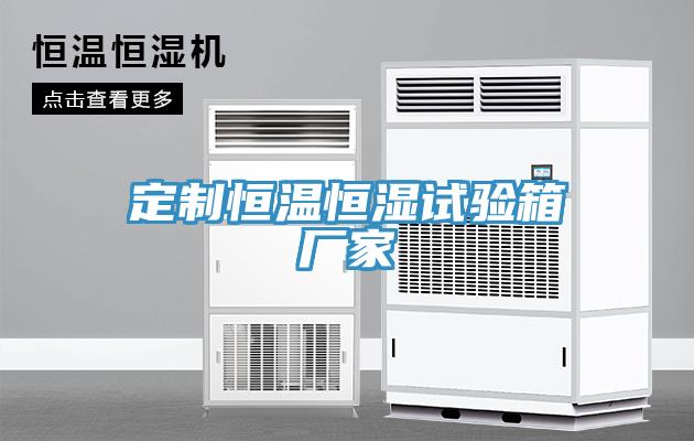 定制恒溫恒濕試驗箱廠家