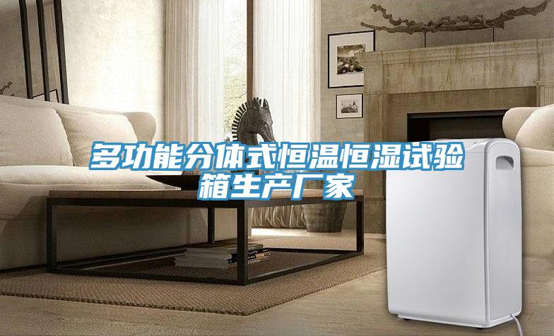 多功能分體式恒溫恒濕試驗箱生產(chǎn)廠家