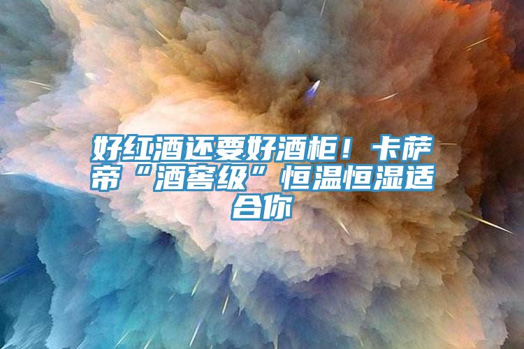 好紅酒還要好酒柜！卡薩帝“酒窖級(jí)”恒溫恒濕適合你