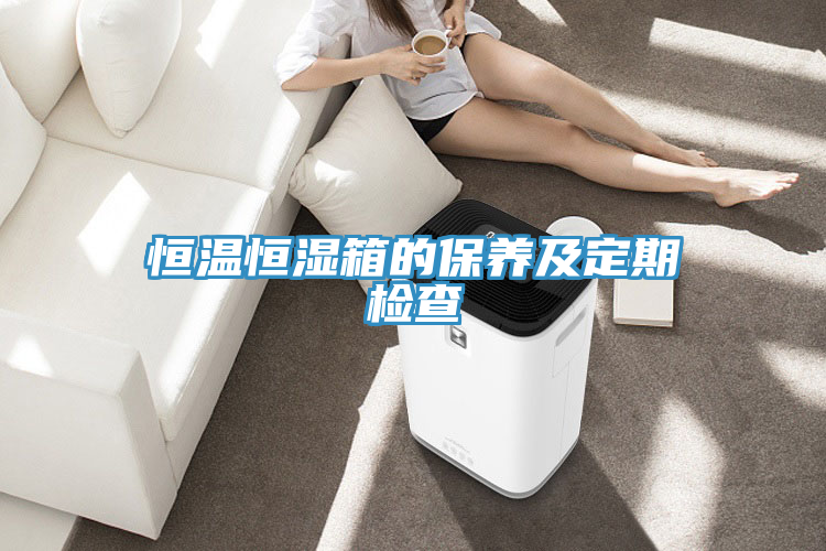 恒溫恒濕箱的保養(yǎng)及定期檢查