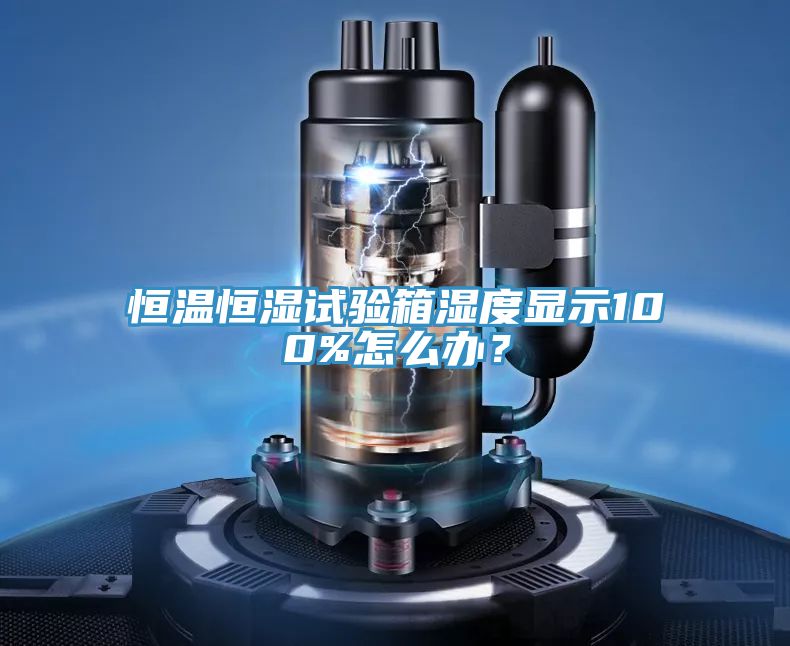 恒溫恒濕試驗箱濕度顯示100%怎么辦？