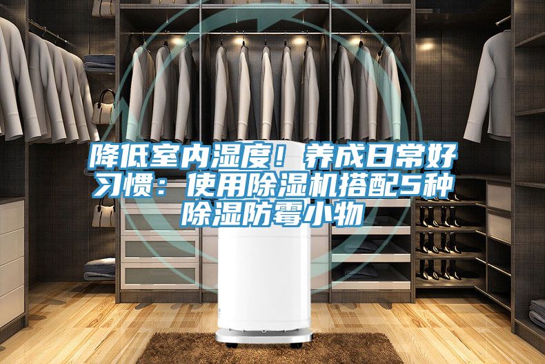 降低室內(nèi)濕度！養(yǎng)成日常好習(xí)慣：使用除濕機(jī)搭配5種除濕防霉小物