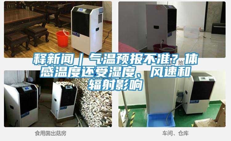 釋新聞｜氣溫預(yù)報(bào)不準(zhǔn)？體感溫度還受濕度、風(fēng)速和輻射影響