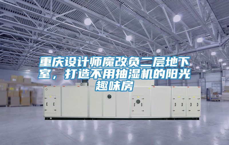 重慶設(shè)計師魔改負(fù)二層地下室，打造不用抽濕機(jī)的陽光趣味房