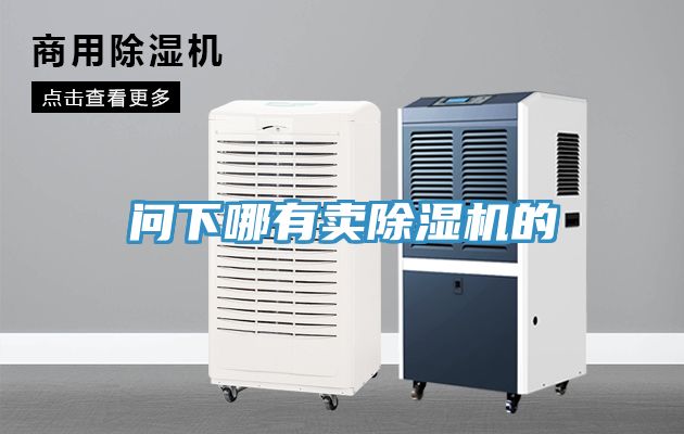 問下哪有賣除濕機的