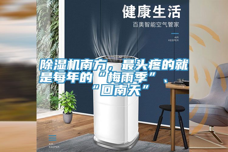 除濕機南方，最頭疼的就是每年的“梅雨季”、“回南天”