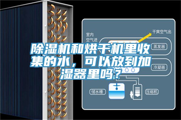 除濕機(jī)和烘干機(jī)里收集的水，可以放到加濕器里嗎？
