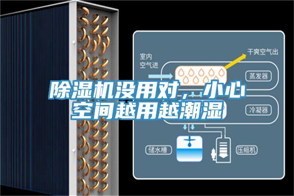 除濕機(jī)沒用對，小心空間越用越潮濕