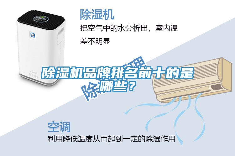 除濕機(jī)品牌排名前十的是哪些？