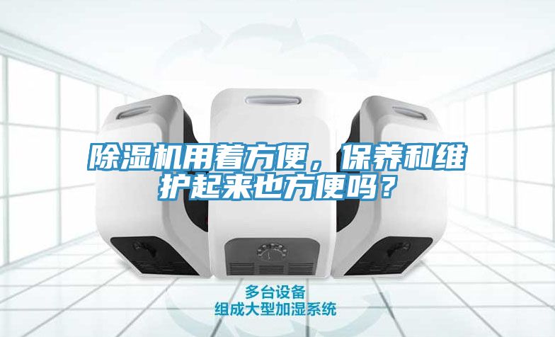 除濕機(jī)用著方便，保養(yǎng)和維護(hù)起來也方便嗎？