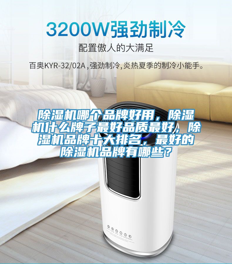 除濕機哪個品牌好用，除濕機什么牌子最好品質(zhì)最好，除濕機品牌十大排名，最好的除濕機品牌有哪些？