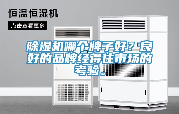 除濕機(jī)哪個(gè)牌子好？良好的品牌經(jīng)得住市場(chǎng)的考驗(yàn)。