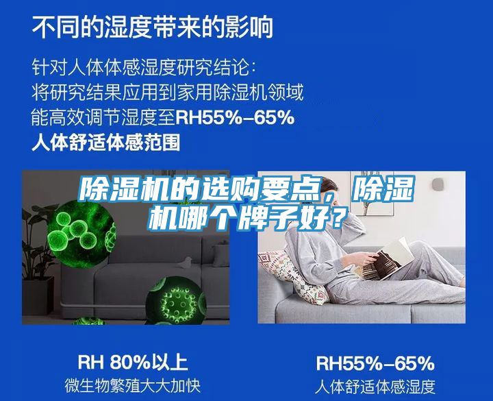 除濕機的選購要點，除濕機哪個牌子好？