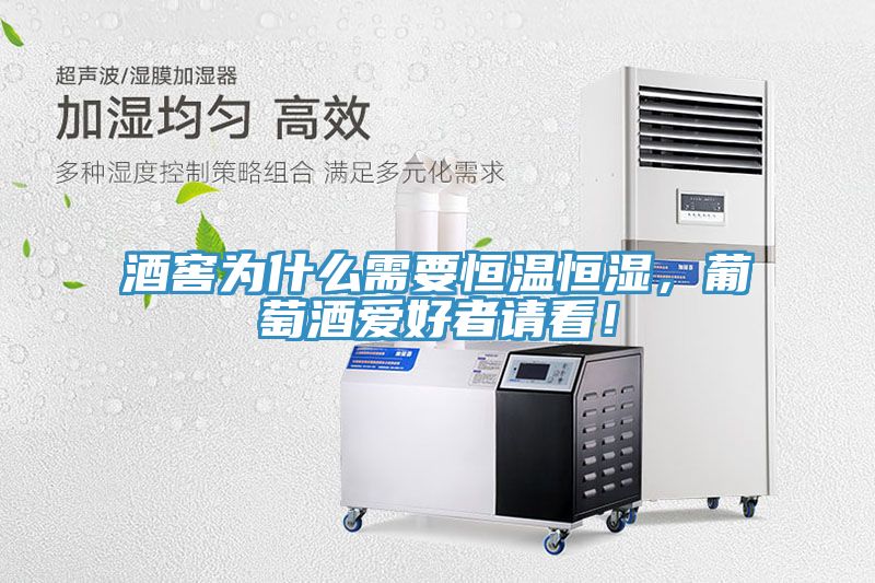 酒窖為什么需要恒溫恒濕，葡萄酒愛好者請看！