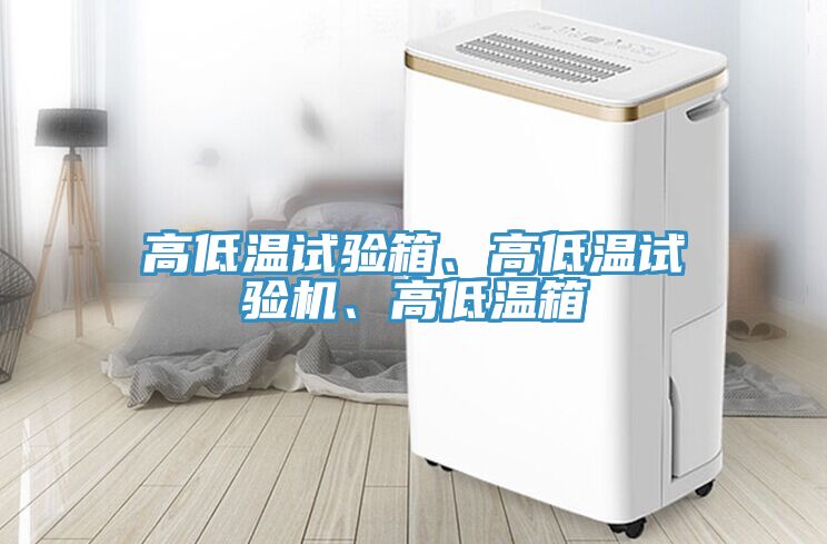 高低溫試驗(yàn)箱、高低溫試驗(yàn)機(jī)、高低溫箱