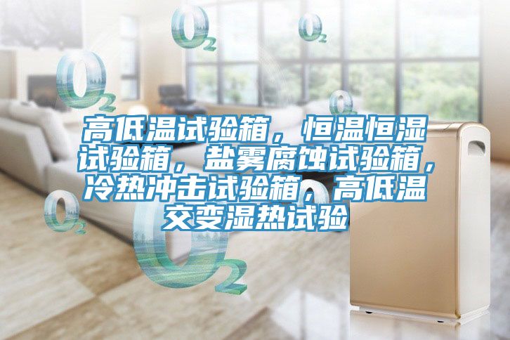 高低溫試驗箱，恒溫恒濕試驗箱，鹽霧腐蝕試驗箱，冷熱沖擊試驗箱，高低溫交變濕熱試驗