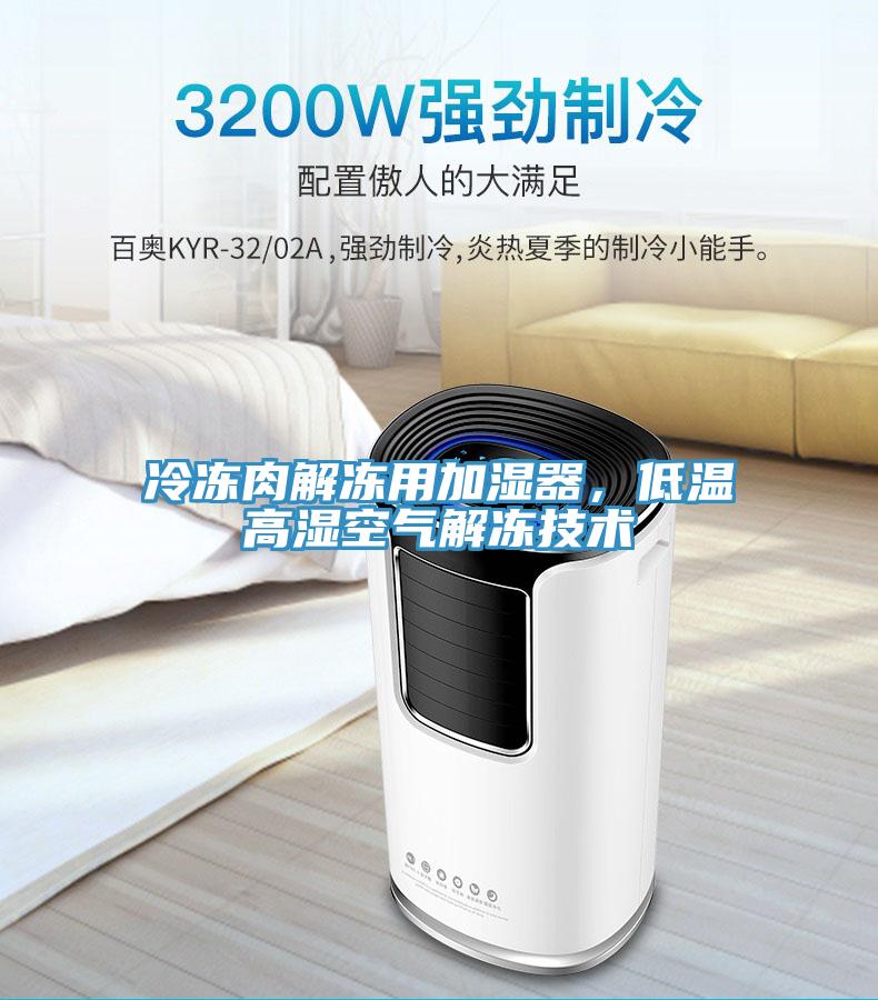 冷凍肉解凍用加濕器，低溫高濕空氣解凍技術(shù)