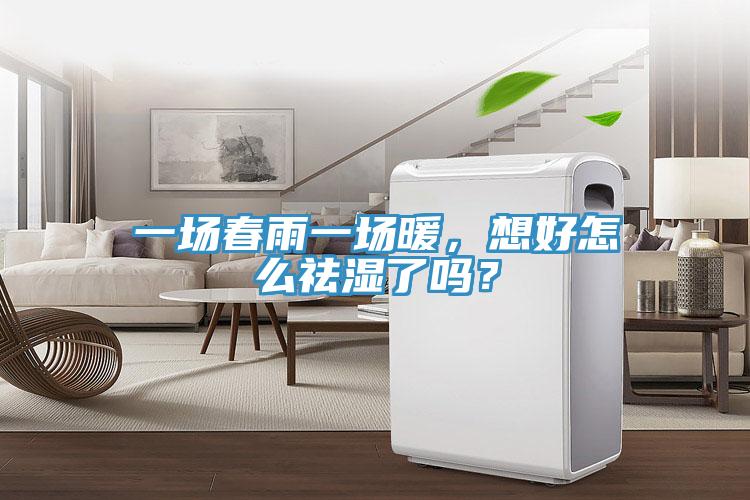 一場春雨一場暖，想好怎么祛濕了嗎？