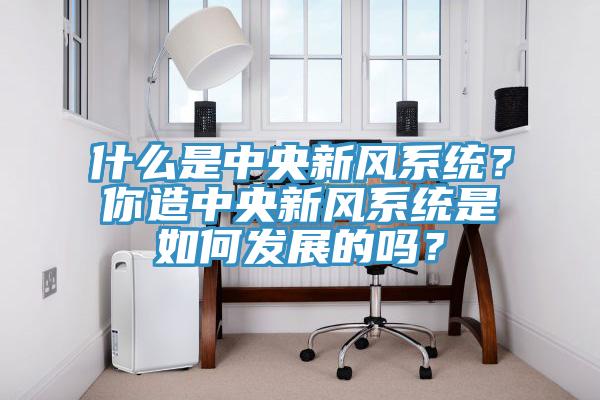 什么是中央新風(fēng)系統(tǒng)？你造中央新風(fēng)系統(tǒng)是如何發(fā)展的嗎？