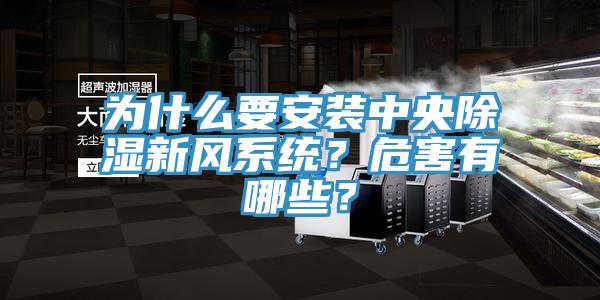 為什么要安裝中央除濕新風(fēng)系統(tǒng)？危害有哪些？