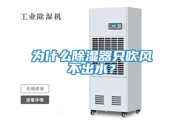 為什么除濕器只吹風不出水？
