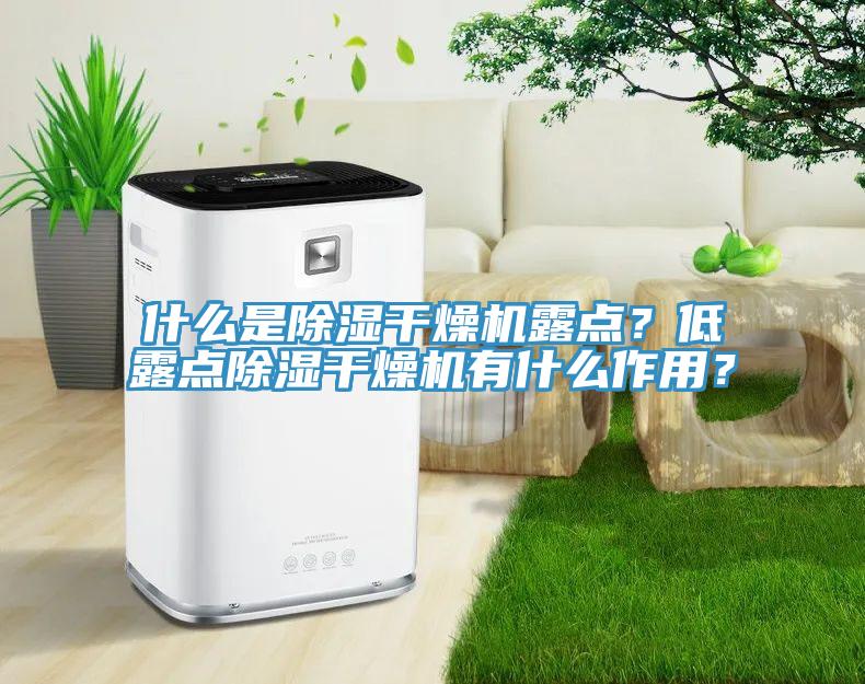 什么是除濕干燥機(jī)露點(diǎn)？低露點(diǎn)除濕干燥機(jī)有什么作用？