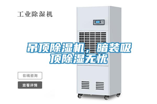 吊頂除濕機，暗裝吸頂除濕無憂