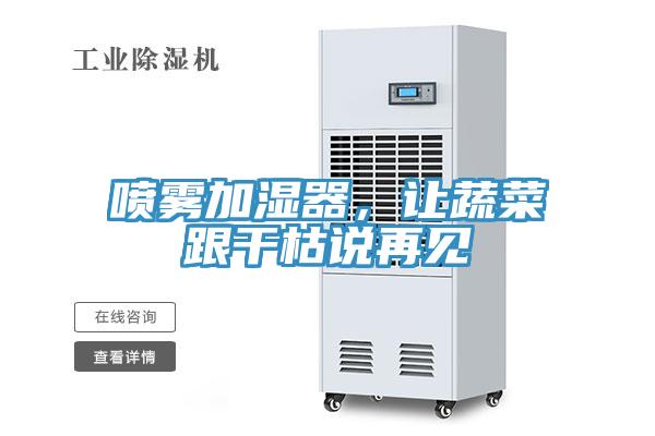 噴霧加濕器，讓蔬菜跟干枯說(shuō)再見